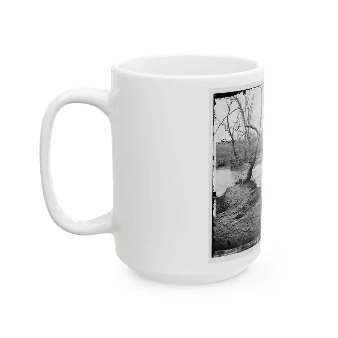 Bull Run, Va. Federal Cavalry At Sudley Ford (U.S. Civil War) White Coffee Mug - Go Mug Yourself