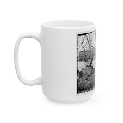 Bull Run, Va. Federal Cavalry At Sudley Ford (U.S. Civil War) White Coffee Mug - Go Mug Yourself