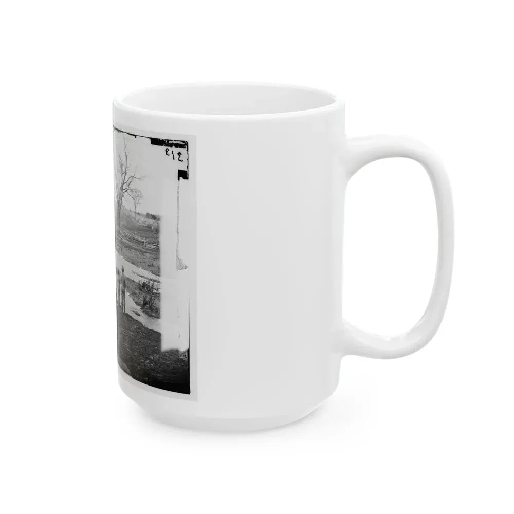 Bull Run, Va. Federal Cavalry At Sudley Ford (U.S. Civil War) White Coffee Mug - Go Mug Yourself