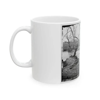 Bull Run, Va. Federal Cavalry At Sudley Ford (U.S. Civil War) White Coffee Mug - Go Mug Yourself