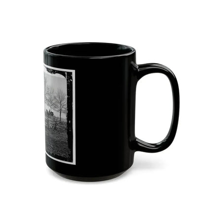 Bull Run, Va. Matthews' Or The Stone House (U.S. Civil War) Black Coffee Mug - Go Mug Yourself