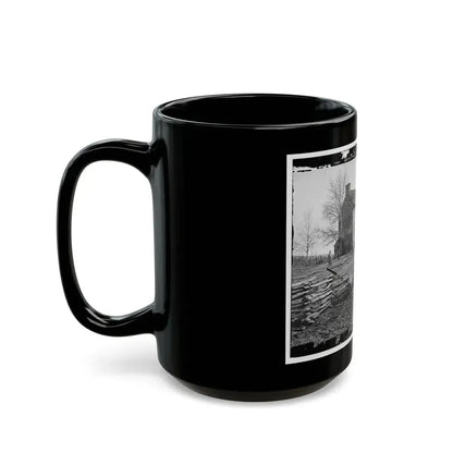Bull Run, Va. Matthews' Or The Stone House (U.S. Civil War) Black Coffee Mug - Go Mug Yourself