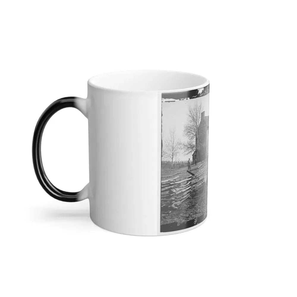 Bull Run, Va. Matthews' or the Stone House (U.S. Civil War) Color Changing Coffee Mug 11oz - Go Mug Yourself