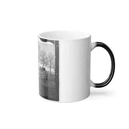Bull Run, Va. Matthews' or the Stone House (U.S. Civil War) Color Changing Coffee Mug 11oz - Go Mug Yourself