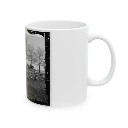 Bull Run, Va. Matthews' Or The Stone House (U.S. Civil War) White Coffee Mug - Go Mug Yourself