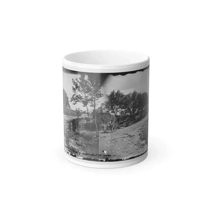 Bull Run, Va. New Bridge Built by Mcdowell's Engineers; Photographer's Wagon at Left (U.S. Civil War) Color Changing Coffee Mug 11oz Default Title 11oz - Go Mug Yourself