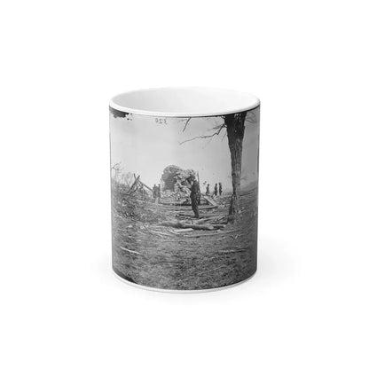 Bull Run, Va. Ruins of Mrs. Judith Henry's House (U.S. Civil War) Color Changing Coffee Mug 11oz Default Title 11oz - Go Mug Yourself