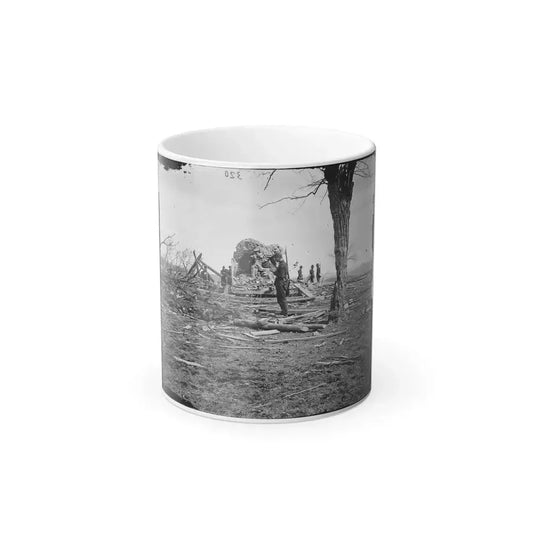 Bull Run, Va. Ruins of Mrs. Judith Henry's House (U.S. Civil War) Color Changing Coffee Mug 11oz Default Title 11oz - Go Mug Yourself