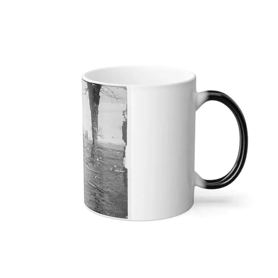 Bull Run, Va. Ruins of Mrs. Judith Henry's House (U.S. Civil War) Color Changing Coffee Mug 11oz - Go Mug Yourself