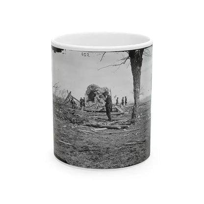 Bull Run, Va. Ruins Of Mrs. Judith Henry's House (U.S. Civil War) White Coffee Mug 11oz - Go Mug Yourself