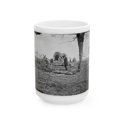 Bull Run, Va. Ruins Of Mrs. Judith Henry's House (U.S. Civil War) White Coffee Mug 15oz - Go Mug Yourself