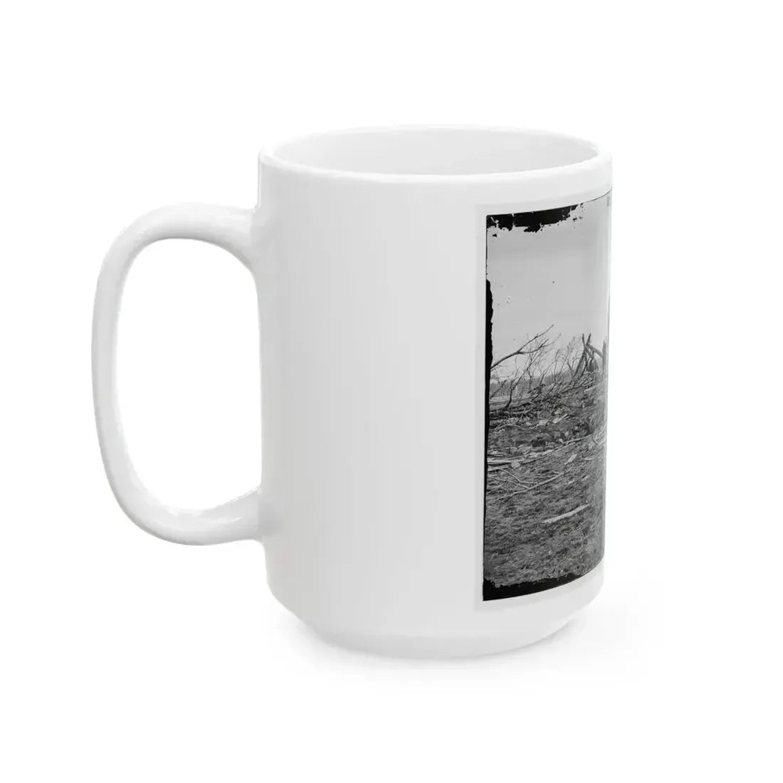 Bull Run, Va. Ruins Of Mrs. Judith Henry's House (U.S. Civil War) White Coffee Mug - Go Mug Yourself