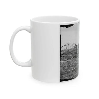 Bull Run, Va. Ruins Of Mrs. Judith Henry's House (U.S. Civil War) White Coffee Mug - Go Mug Yourself