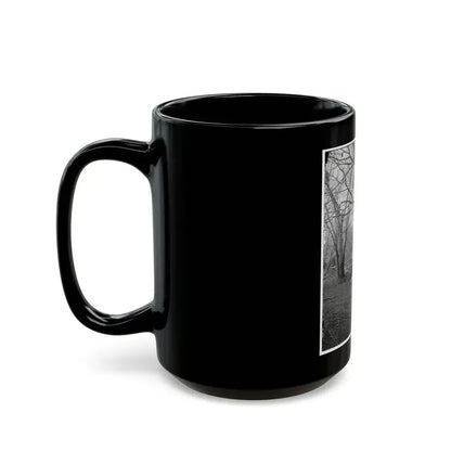 Bull Run, Va. Ruins Of Railroad Bridge At Blackburn's Ford (U.S. Civil War) Black Coffee Mug - Go Mug Yourself