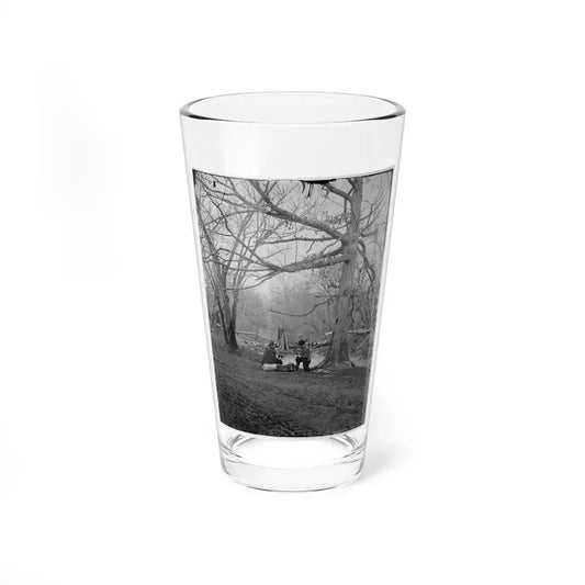 Bull Run, Va. Ruins Of Railroad Bridge At Blackburn's Ford (U.S. Civil War) Pint Glass 16oz 16oz - Go Mug Yourself