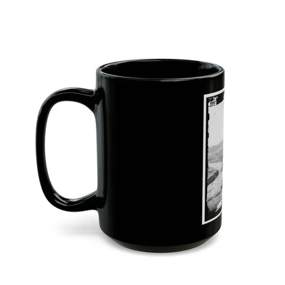 Bull Run, Va. Ruins Of The Stone Bridge, Looking Upstream (U.S. Civil War) Black Coffee Mug - Go Mug Yourself