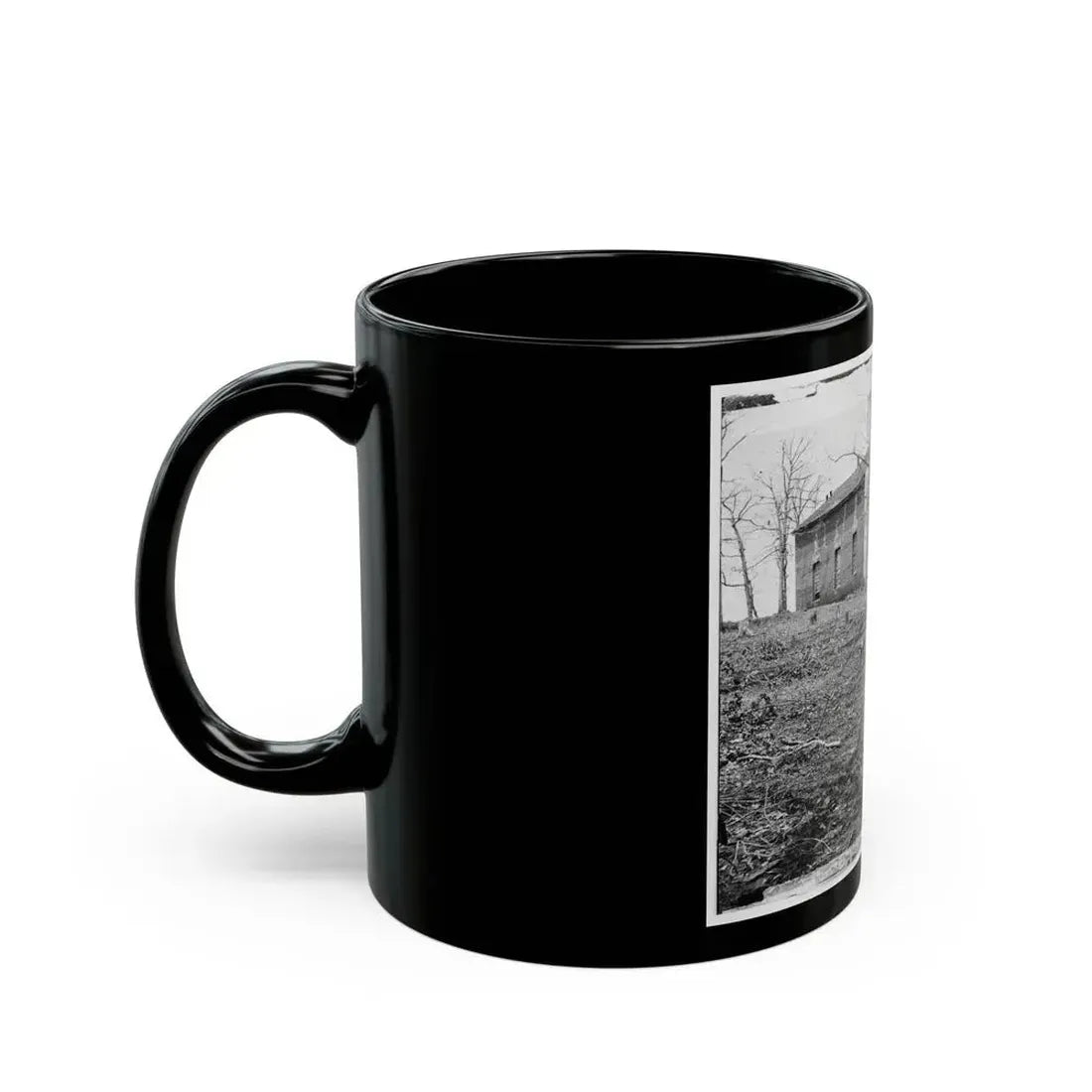 Bull Run, Va. Sudley Church (U.S. Civil War) Black Coffee Mug - Go Mug Yourself