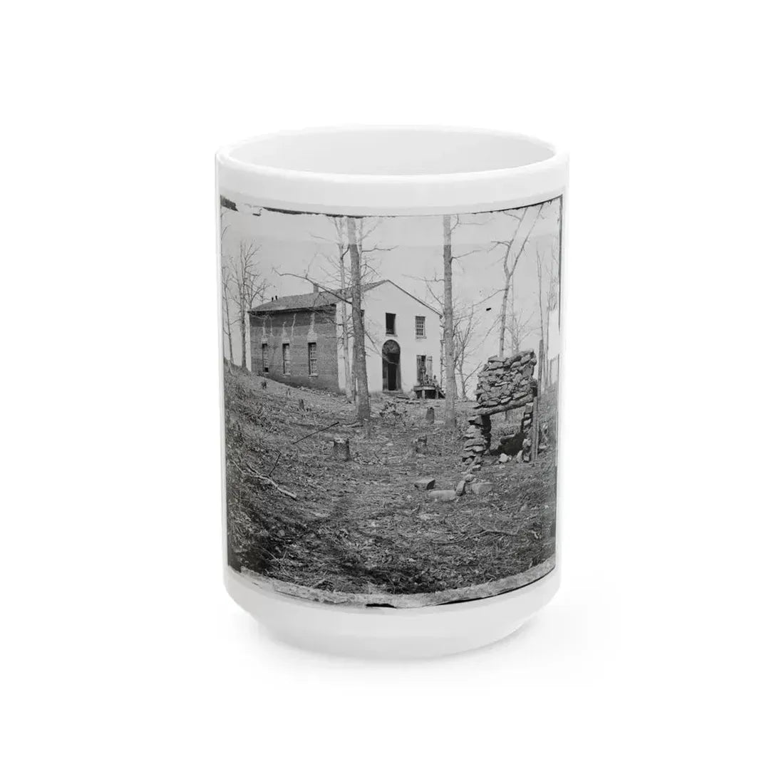 Bull Run, Va. Sudley Church (U.S. Civil War) White Coffee Mug 15oz - Go Mug Yourself