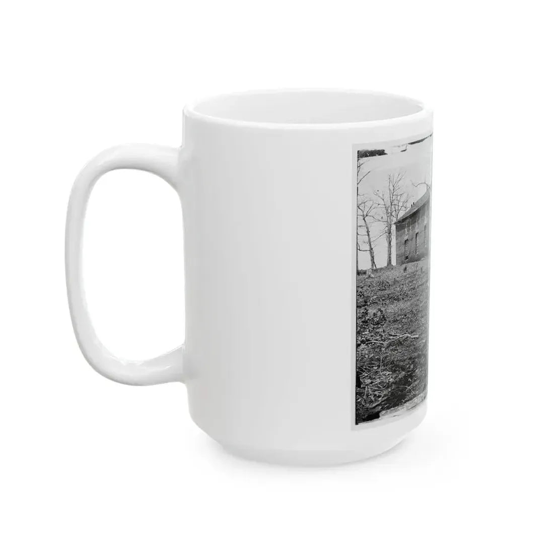 Bull Run, Va. Sudley Church (U.S. Civil War) White Coffee Mug - Go Mug Yourself