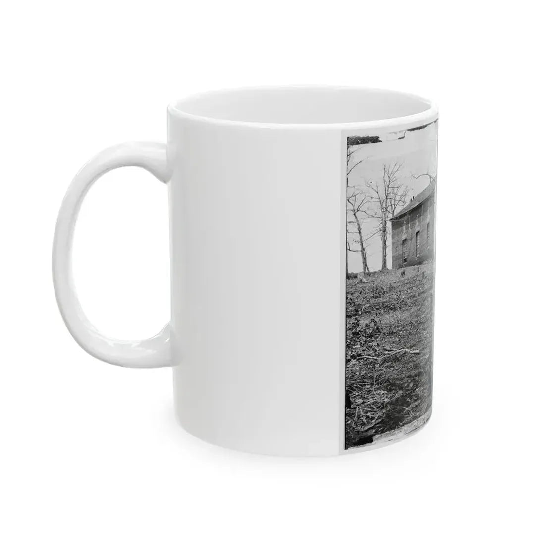 Bull Run, Va. Sudley Church (U.S. Civil War) White Coffee Mug - Go Mug Yourself