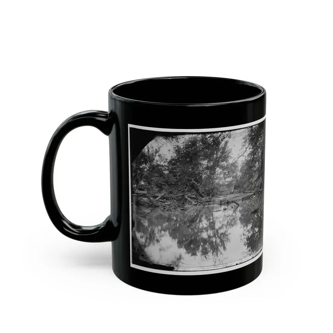 Bull Run, Va. View Of Bull Run (U.S. Civil War) Black Coffee Mug - Go Mug Yourself