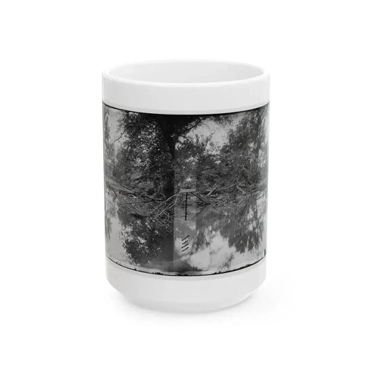 Bull Run, Va. View Of Bull Run (U.S. Civil War) White Coffee Mug 15oz - Go Mug Yourself