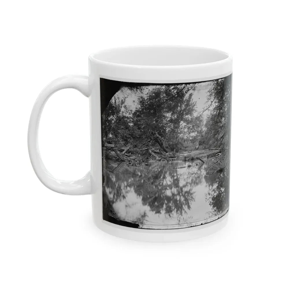 Bull Run, Va. View Of Bull Run (U.S. Civil War) White Coffee Mug - Go Mug Yourself