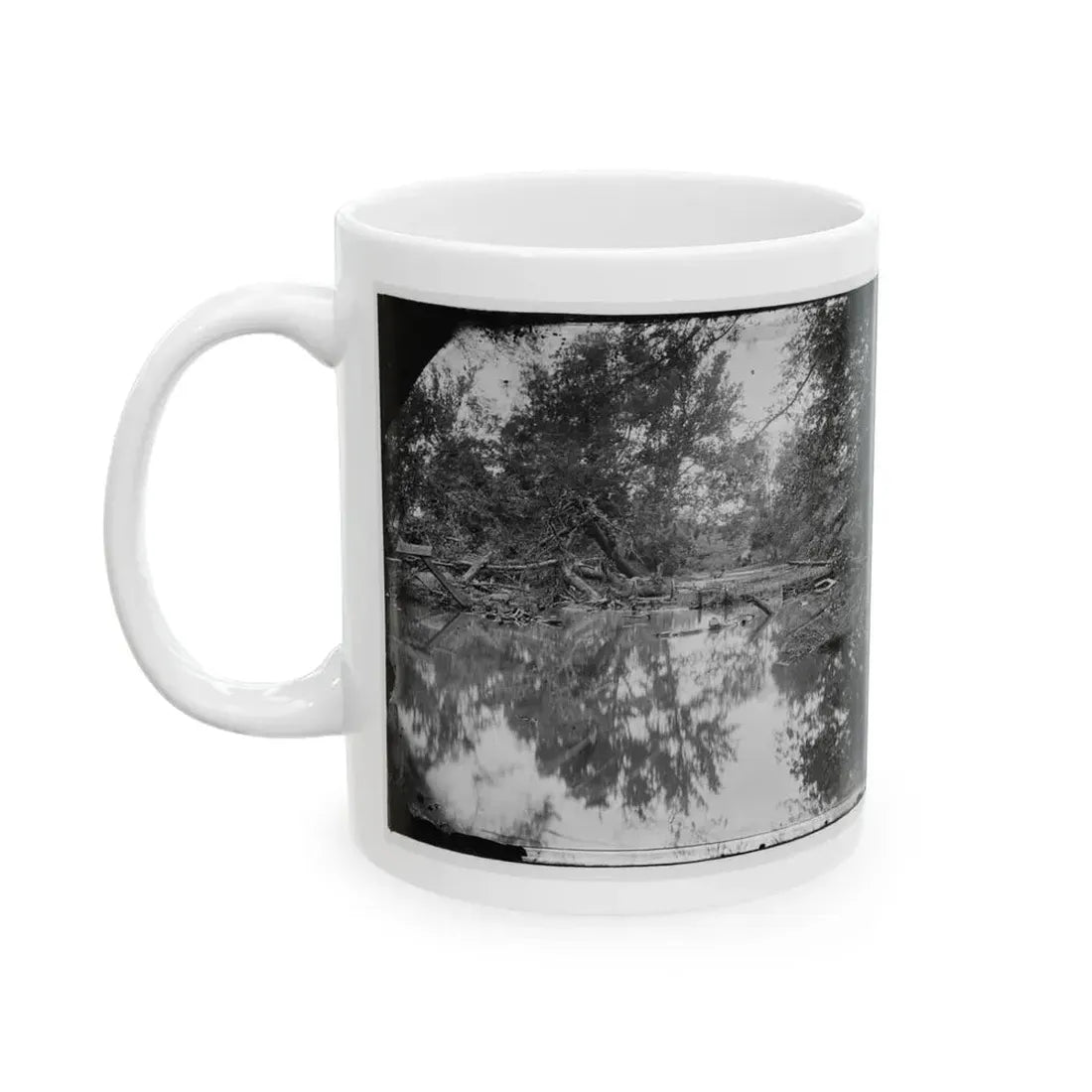 Bull Run, Va. View Of Bull Run (U.S. Civil War) White Coffee Mug - Go Mug Yourself
