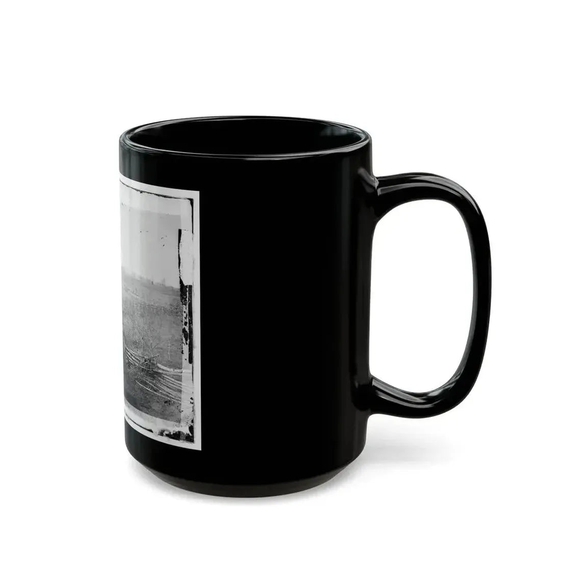 Bull Run, Va. View Of The Battlefield (U.S. Civil War) Black Coffee Mug - Go Mug Yourself