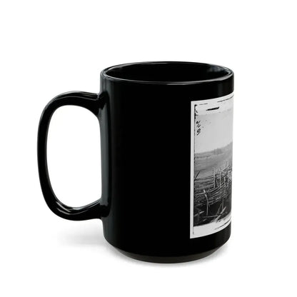 Bull Run, Va. View Of The Battlefield (U.S. Civil War) Black Coffee Mug - Go Mug Yourself