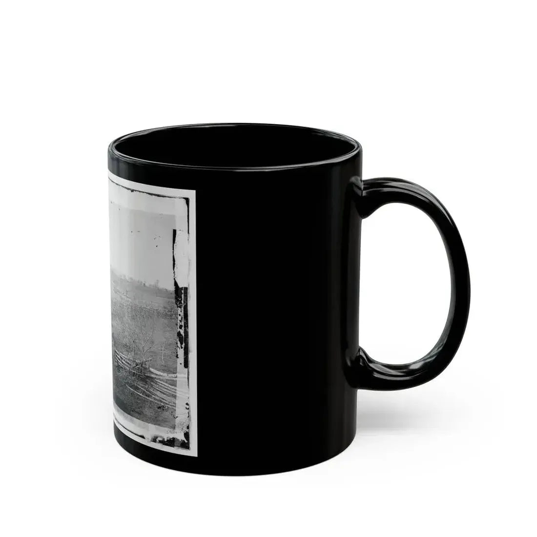Bull Run, Va. View Of The Battlefield (U.S. Civil War) Black Coffee Mug - Go Mug Yourself