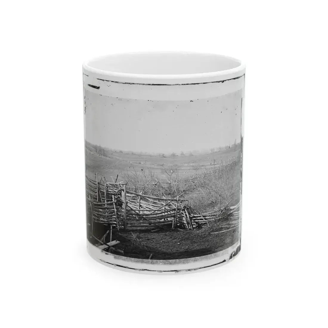 Bull Run, Va. View Of The Battlefield (U.S. Civil War) White Coffee Mug 11oz - Go Mug Yourself