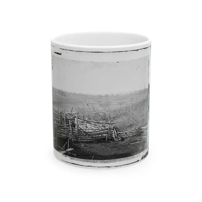 Bull Run, Va. View Of The Battlefield (U.S. Civil War) White Coffee Mug 11oz - Go Mug Yourself