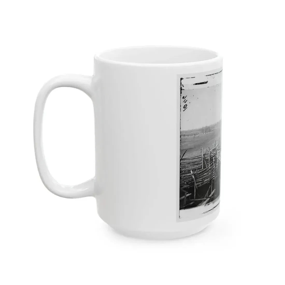 Bull Run, Va. View Of The Battlefield (U.S. Civil War) White Coffee Mug - Go Mug Yourself