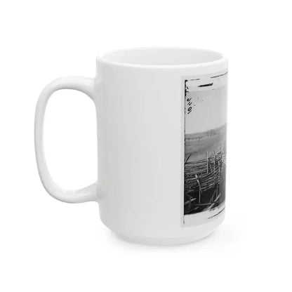 Bull Run, Va. View Of The Battlefield (U.S. Civil War) White Coffee Mug - Go Mug Yourself