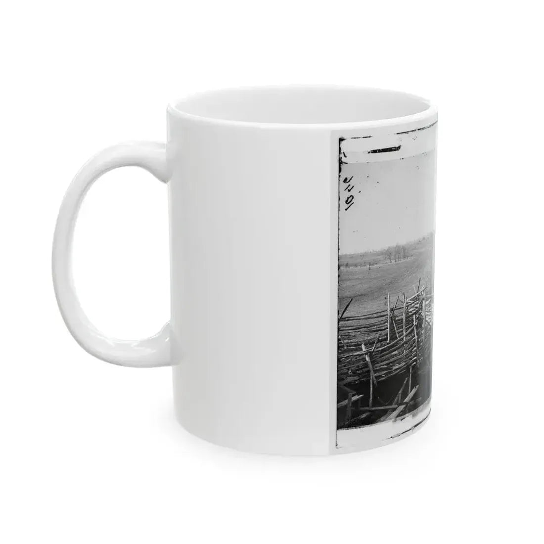 Bull Run, Va. View Of The Battlefield (U.S. Civil War) White Coffee Mug - Go Mug Yourself