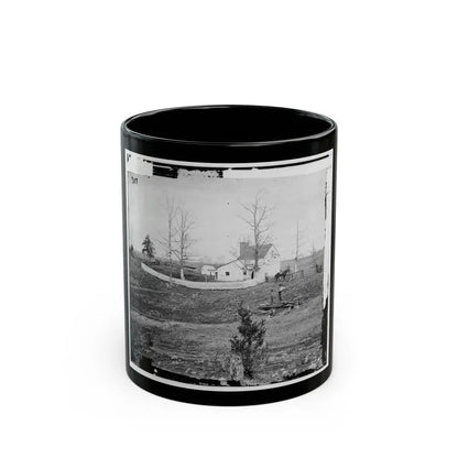 Bull Run, Va. William N. Thornton's I.E., Thornberry House On The Route To Sudley Ford (U.S. Civil War) Black Coffee Mug 11oz - Go Mug Yourself