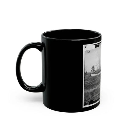 Bull Run, Va. William N. Thornton's I.E., Thornberry House On The Route To Sudley Ford (U.S. Civil War) Black Coffee Mug - Go Mug Yourself