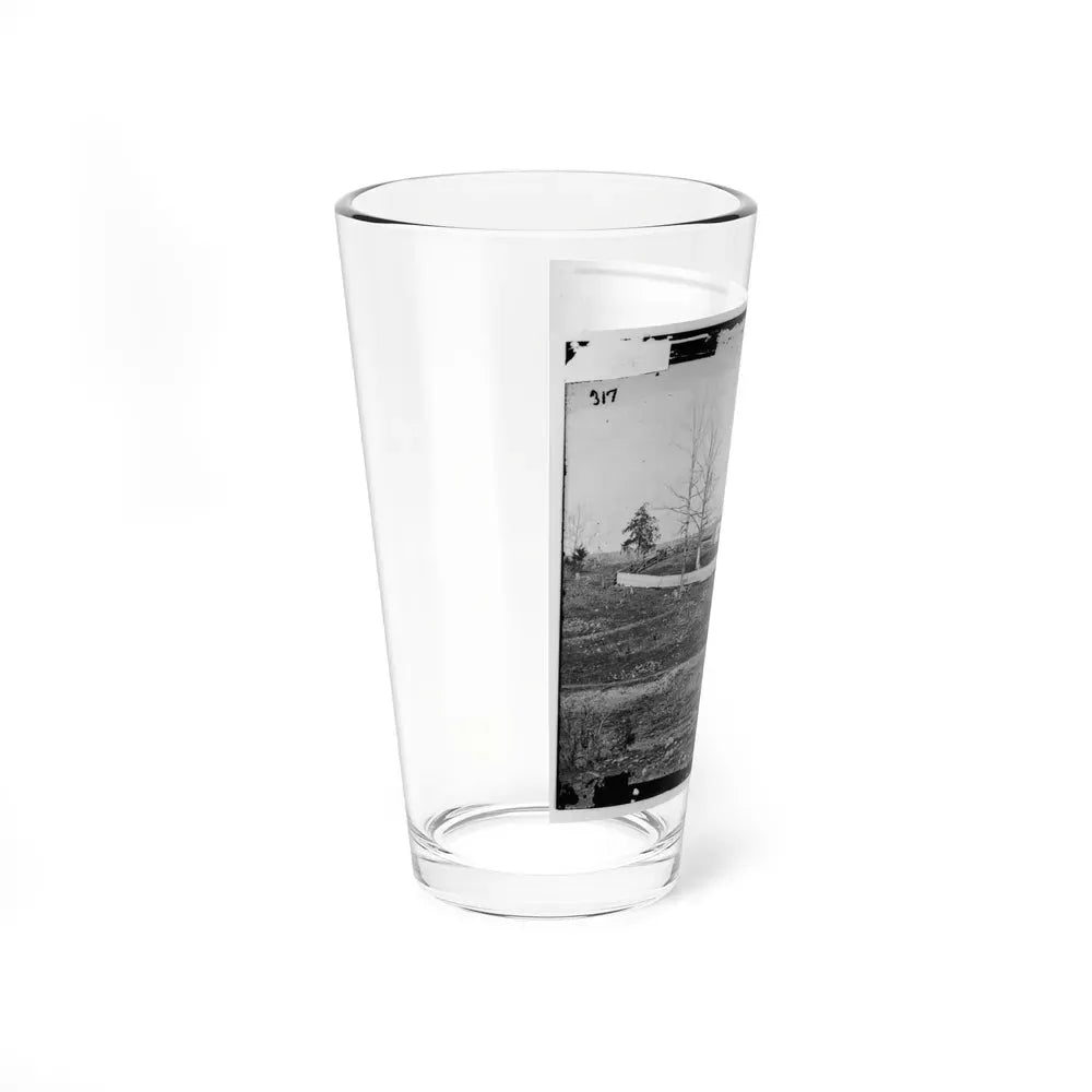 Bull Run, Va. William N. Thornton's I.E., Thornberry House On The Route To Sudley Ford (U.S. Civil War) Pint Glass 16oz - Go Mug Yourself
