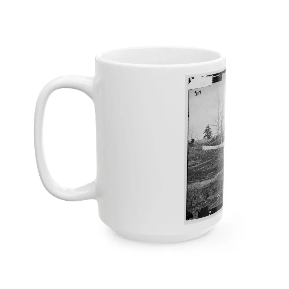 Bull Run, Va. William N. Thornton's I.E., Thornberry House On The Route To Sudley Ford (U.S. Civil War) White Coffee Mug - Go Mug Yourself