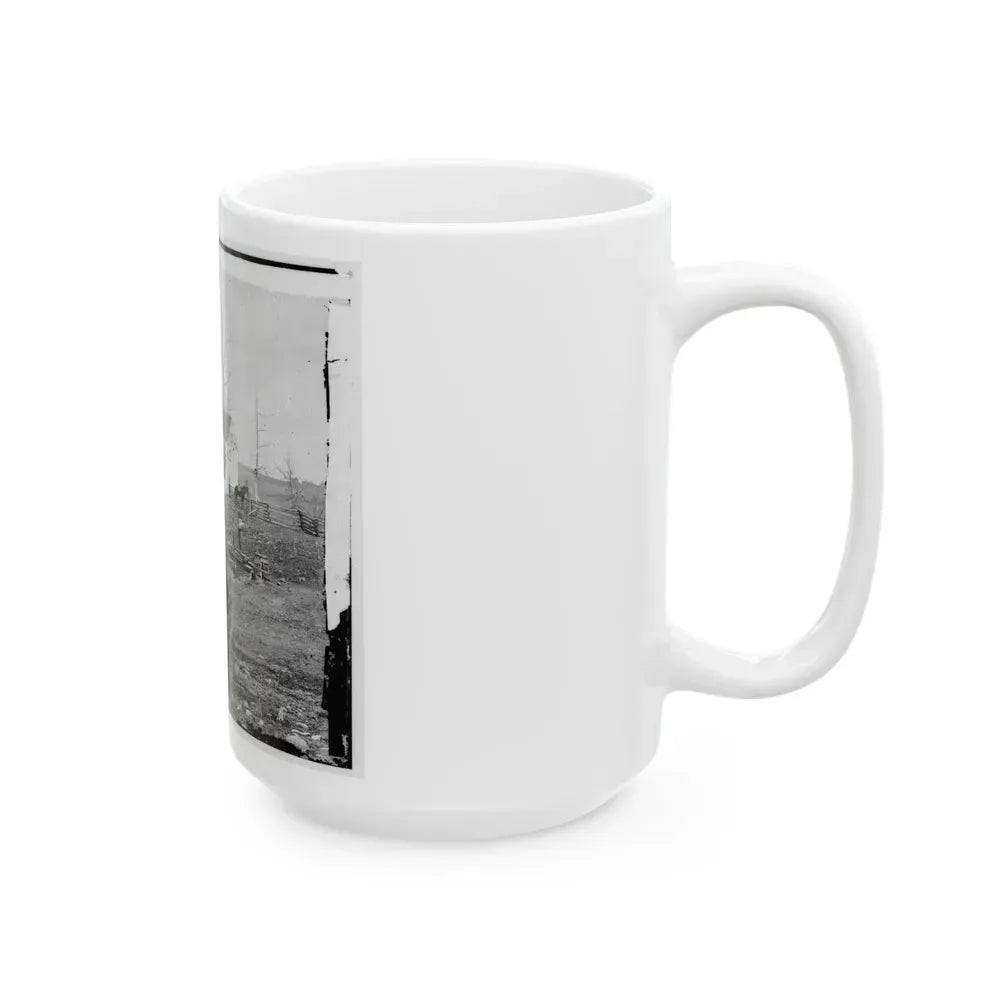 Bull Run, Va. William N. Thornton's I.E., Thornberry House On The Route To Sudley Ford (U.S. Civil War) White Coffee Mug - Go Mug Yourself
