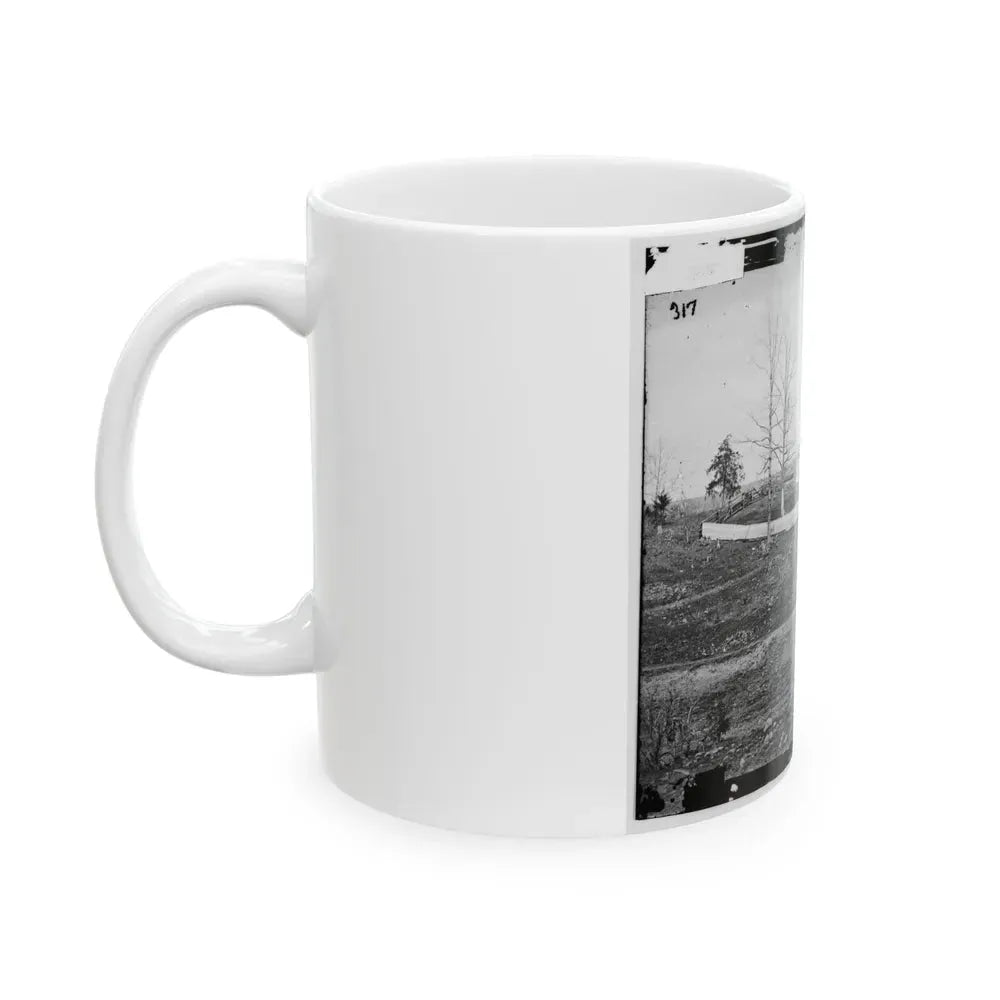 Bull Run, Va. William N. Thornton's I.E., Thornberry House On The Route To Sudley Ford (U.S. Civil War) White Coffee Mug - Go Mug Yourself