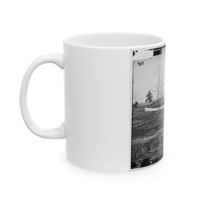 Bull Run, Va. William N. Thornton's I.E., Thornberry House On The Route To Sudley Ford (U.S. Civil War) White Coffee Mug - Go Mug Yourself