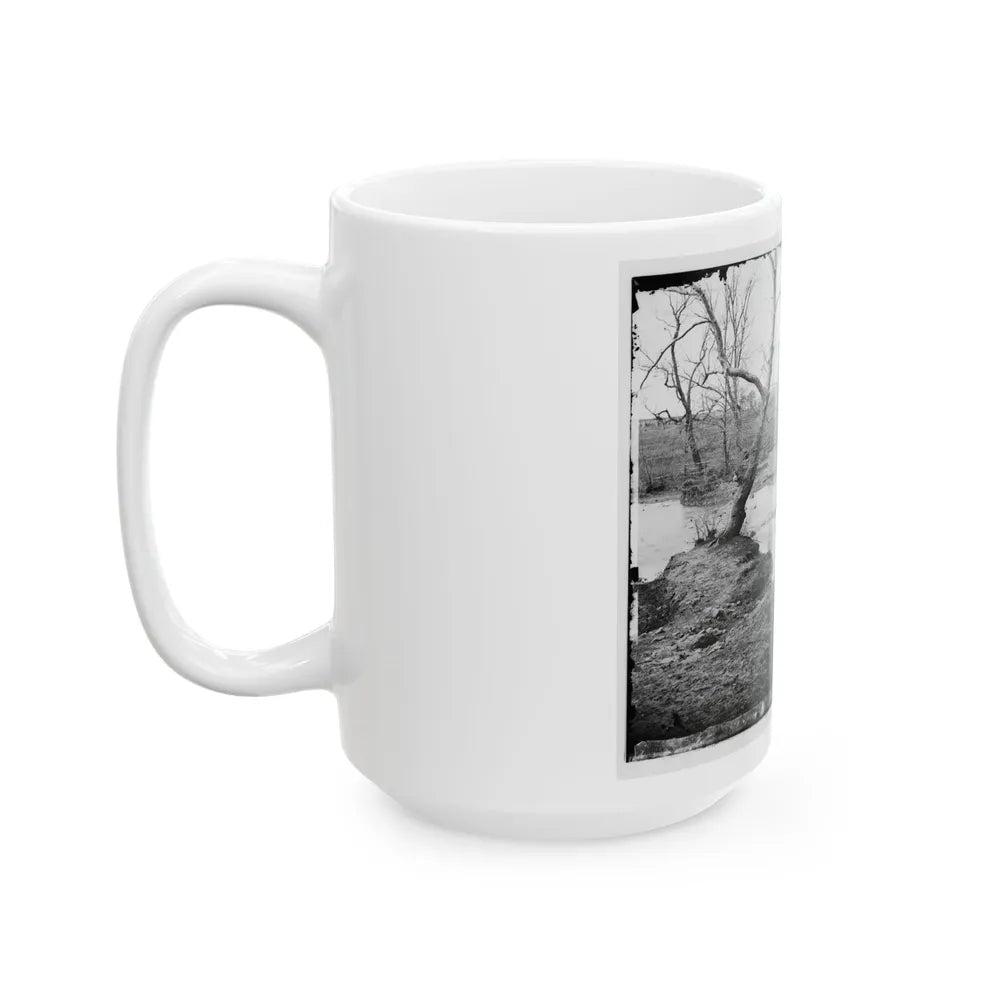 Bull Run, Va. Federal Cavalry At Sudley Ford (U.S. Civil War) White Coffee Mug-Go Mug Yourself