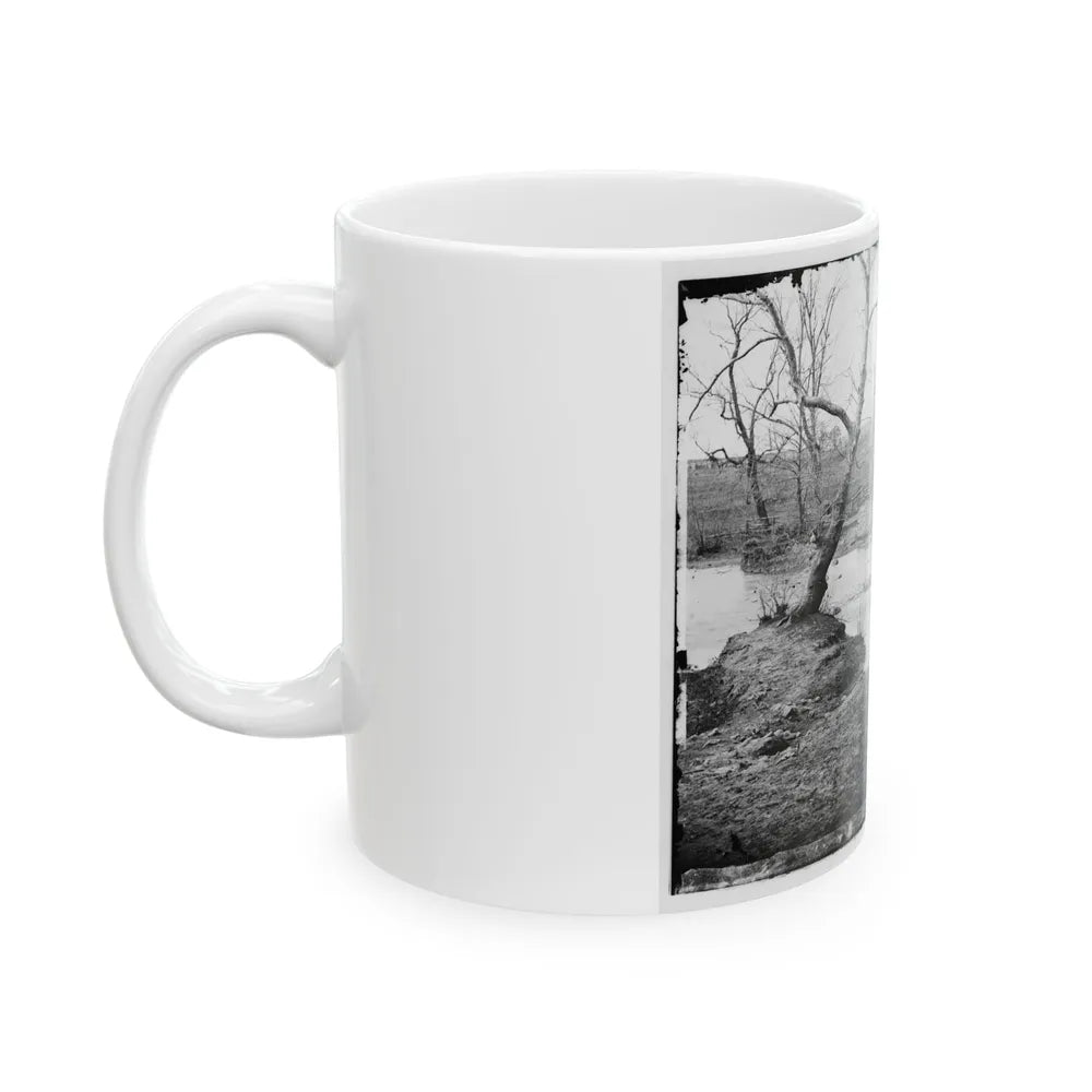 Bull Run, Va. Federal Cavalry At Sudley Ford (U.S. Civil War) White Coffee Mug-Go Mug Yourself