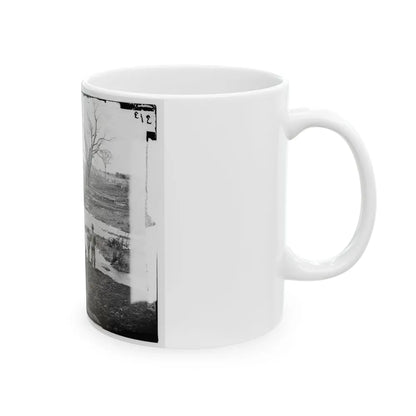 Bull Run, Va. Federal Cavalry At Sudley Ford (U.S. Civil War) White Coffee Mug-Go Mug Yourself