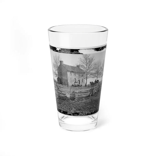 Bull Run, Va. Matthews' Or The Stone House (U.S. Civil War) Pint Glass 16oz-16oz-Go Mug Yourself