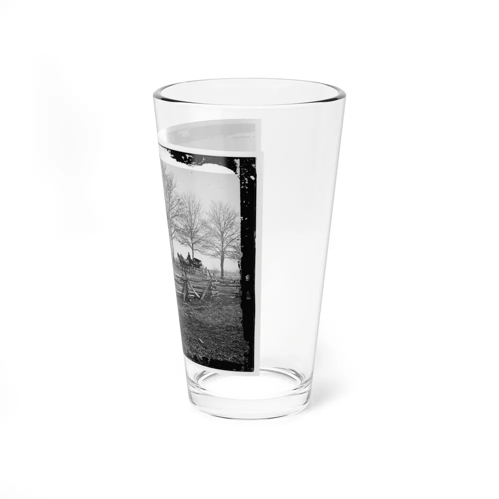 Bull Run, Va. Matthews' Or The Stone House (U.S. Civil War) Pint Glass 16oz-Go Mug Yourself