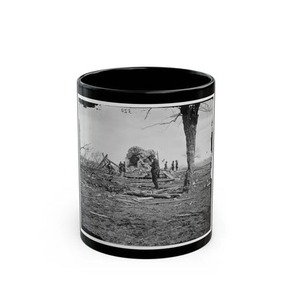 Bull Run, Va. Ruins Of Mrs. Judith Henry's House (U.S. Civil War) Black Coffee Mug-11oz-Go Mug Yourself