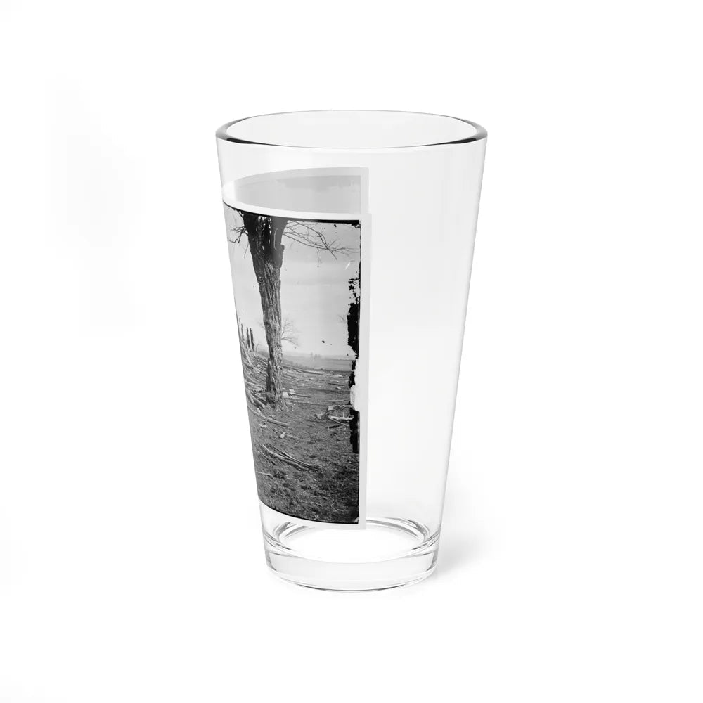 Bull Run, Va. Ruins Of Mrs. Judith Henry's House (U.S. Civil War) Pint Glass 16oz-Go Mug Yourself